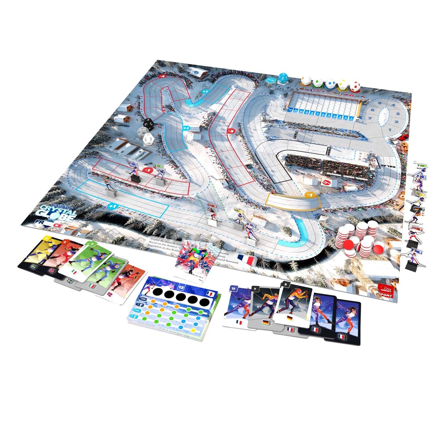 Jeu Biathlon Crystal Globe - édition Annecy Le Grand Bornand