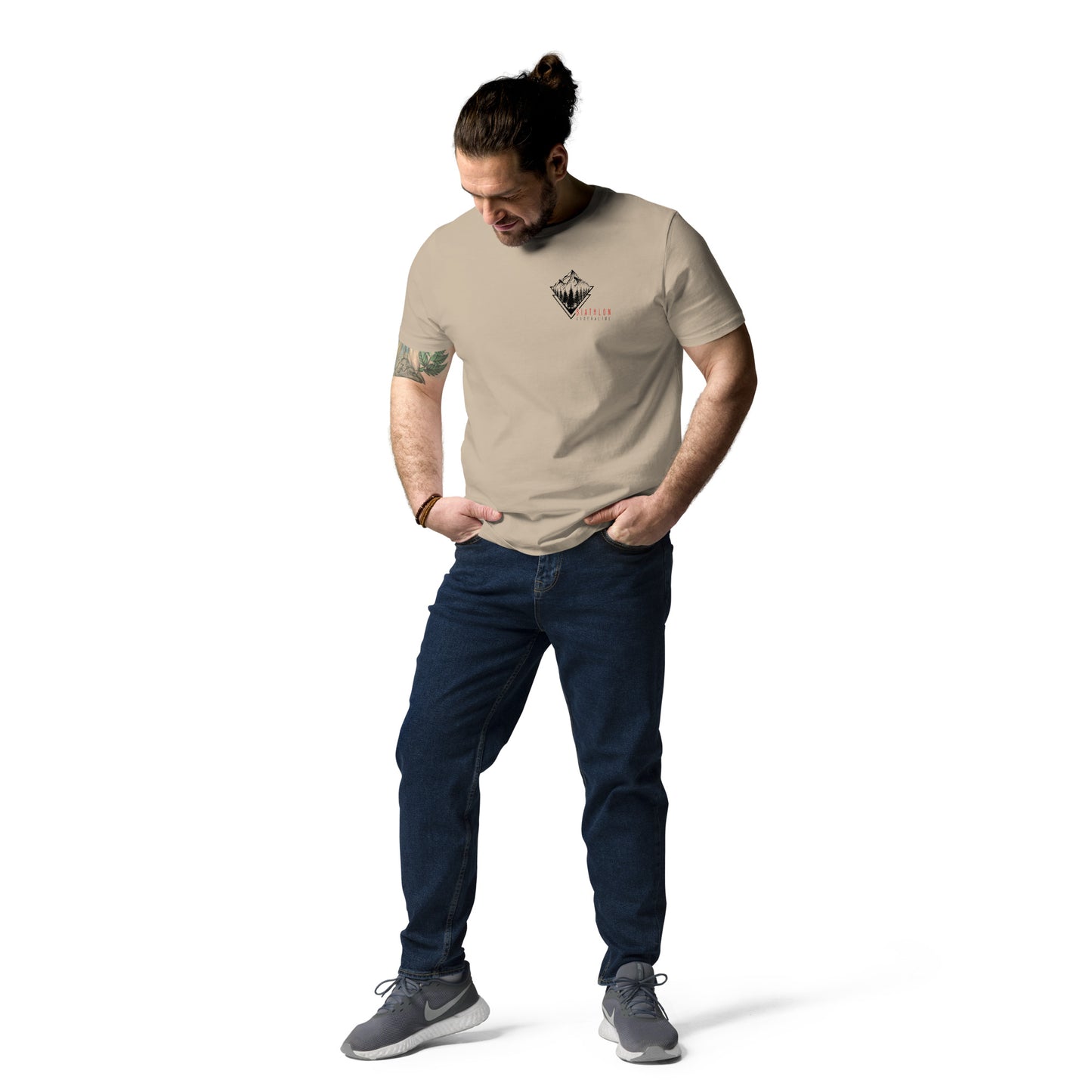 T-shirt Biathlon Adrenaline en coton bio