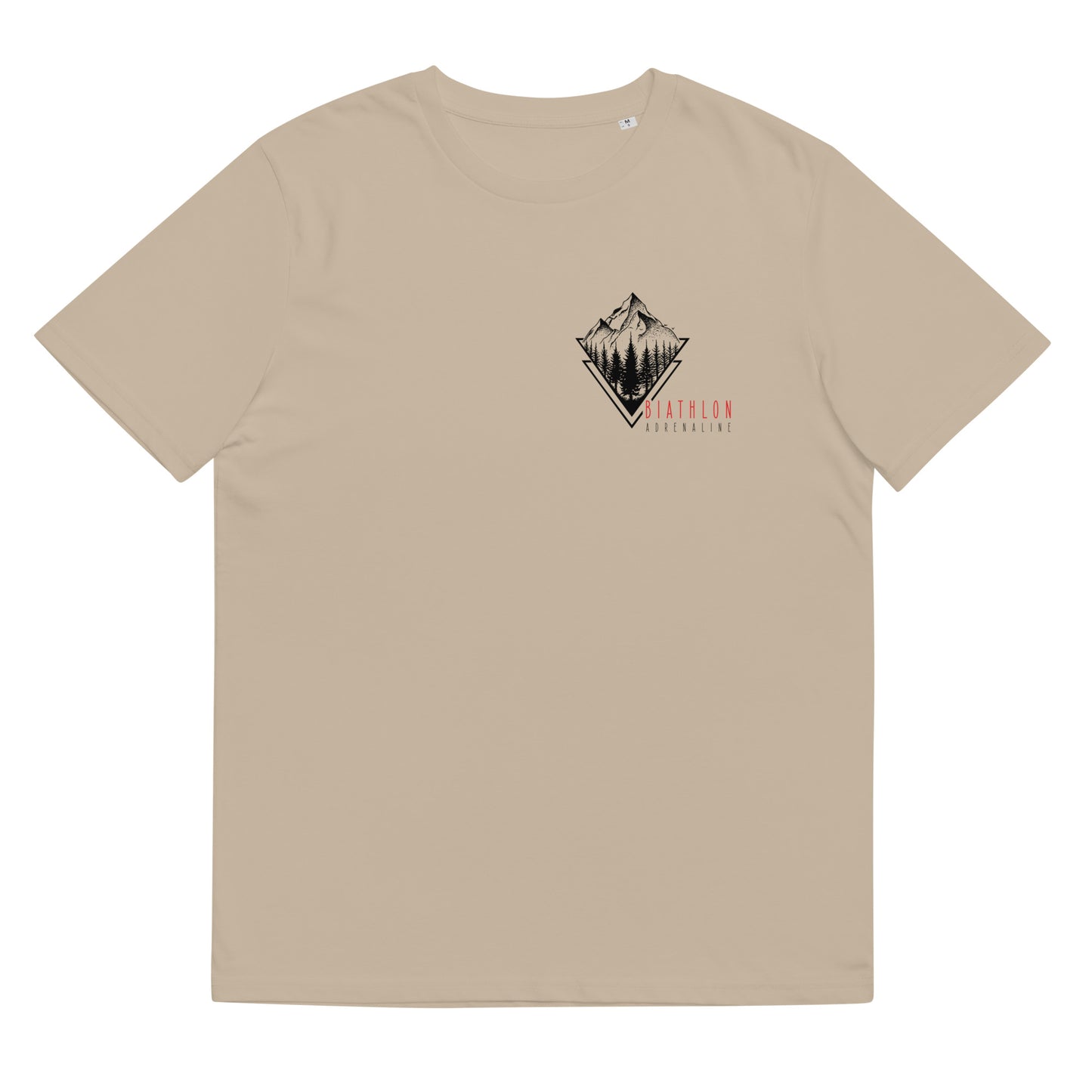 T-shirt Biathlon Adrenaline en coton bio