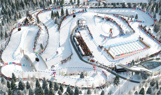 Holmenkollen dobbeltbane + Multivers Stadium (Crystal Globe Biathlon Extension)