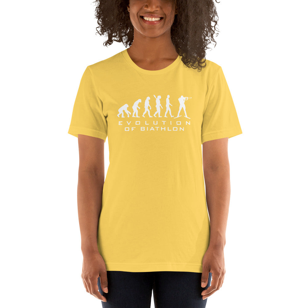 T-shirt Evolution Of Biathlon