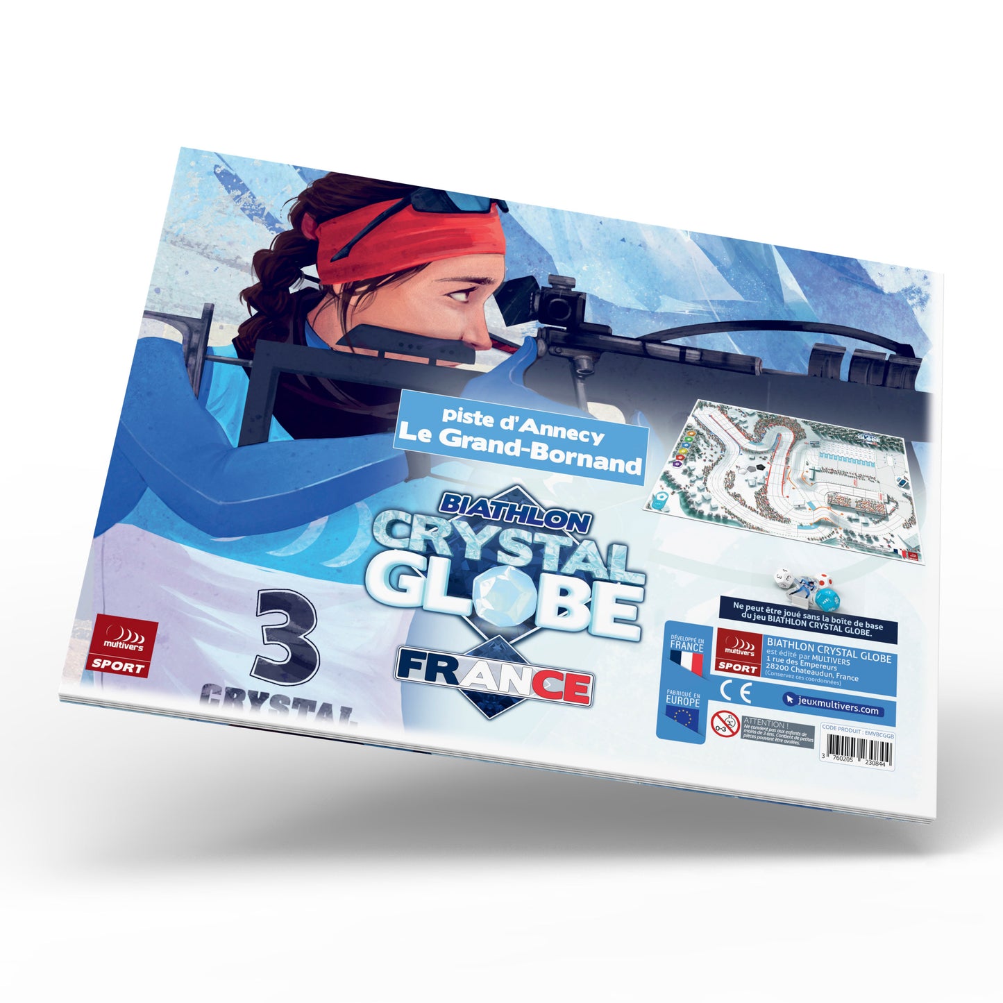 Extension Jeu Biathlon Crystal Globe / Piste d'Annecy - Le Grand-Bornand
