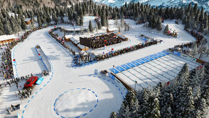 Plateau double-pistes Annecy Le Grand-Bornand + Multivers Stadium (Extension Biathlon Crystal Globe)