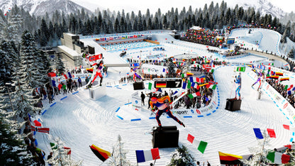 Plateau double-pistes Antholz-Anterselva + Multivers Stadium (Extension Biathlon Crystal Globe)
