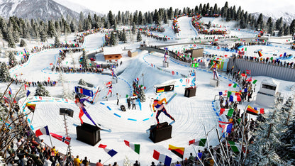 Plateau double-pistes Antholz-Anterselva + Multivers Stadium (Extension Biathlon Crystal Globe)