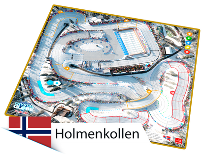 Plateau double-pistes Holmenkollen + Multivers Stadium (Extension Biathlon Crystal Globe)