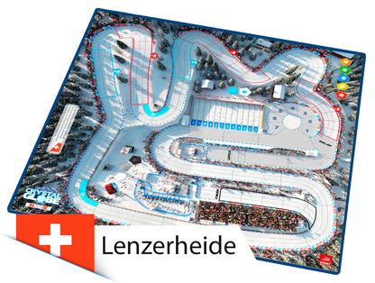 Plateau double-pistes Lenzerheide + Multivers Stadium (Extension Biathlon Crystal Globe)