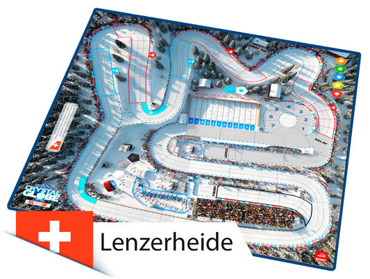 Plateau double-pistes Lenzerheide + Multivers Stadium (Extension Biathlon Crystal Globe)