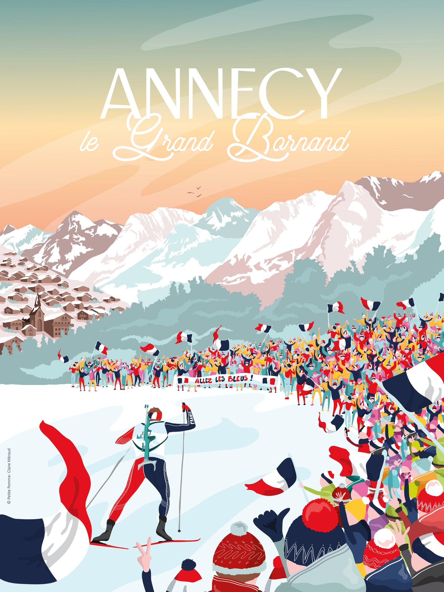 Affiche Annecy - Le Grand Bornand