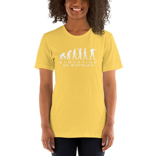 T-shirt Evolution Of Biathlon
